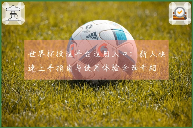 世界杯投注平台注册入口：新人快速上手指南与使用体验全面介绍