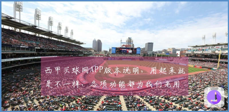 西甲买球网APP版本说明，用起来就是不一样，各项功能都为我们老用户考虑周到